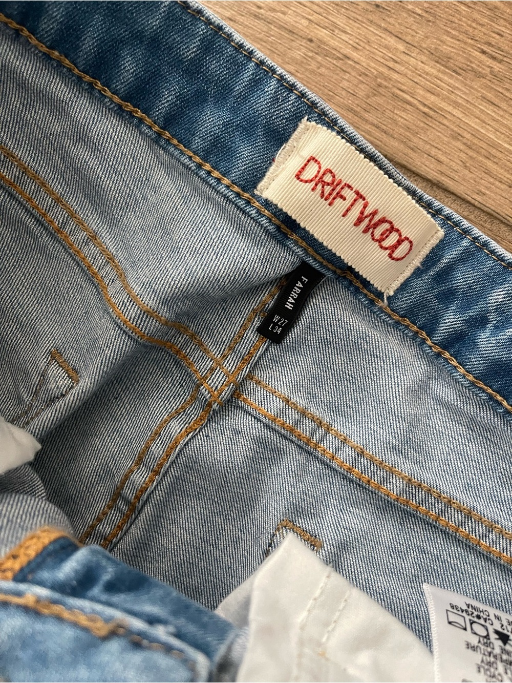 DRIFTWOOD FLARE JEANS "STARS & STRIPES FARRAH" - Picture 6 of 10